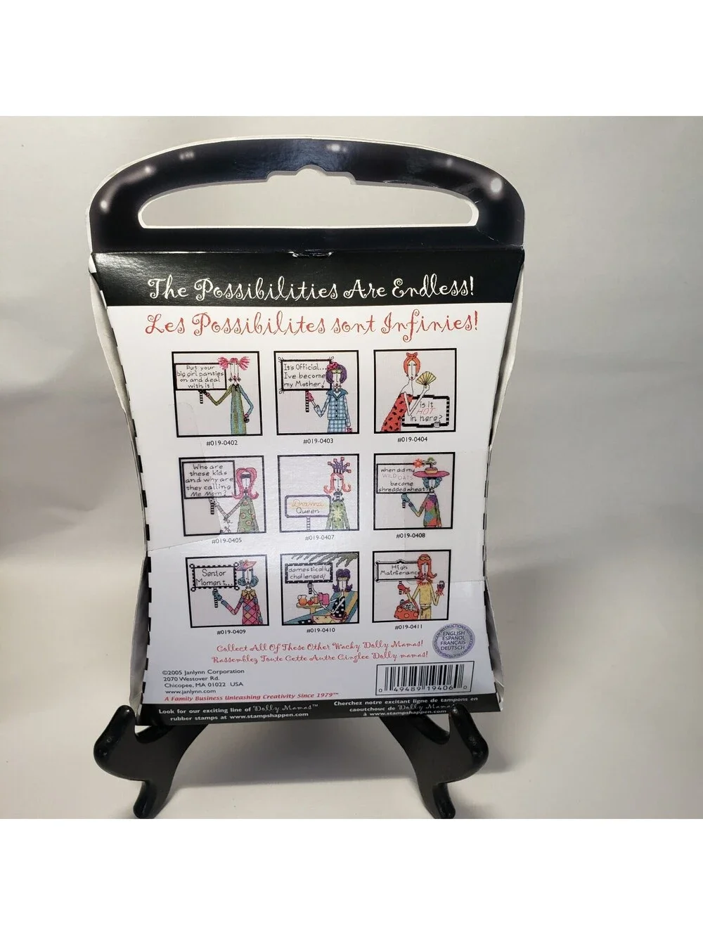 NEW Dolly Mamas Counted Cross Stitch Kit SHOE SHOPPER #019-0406